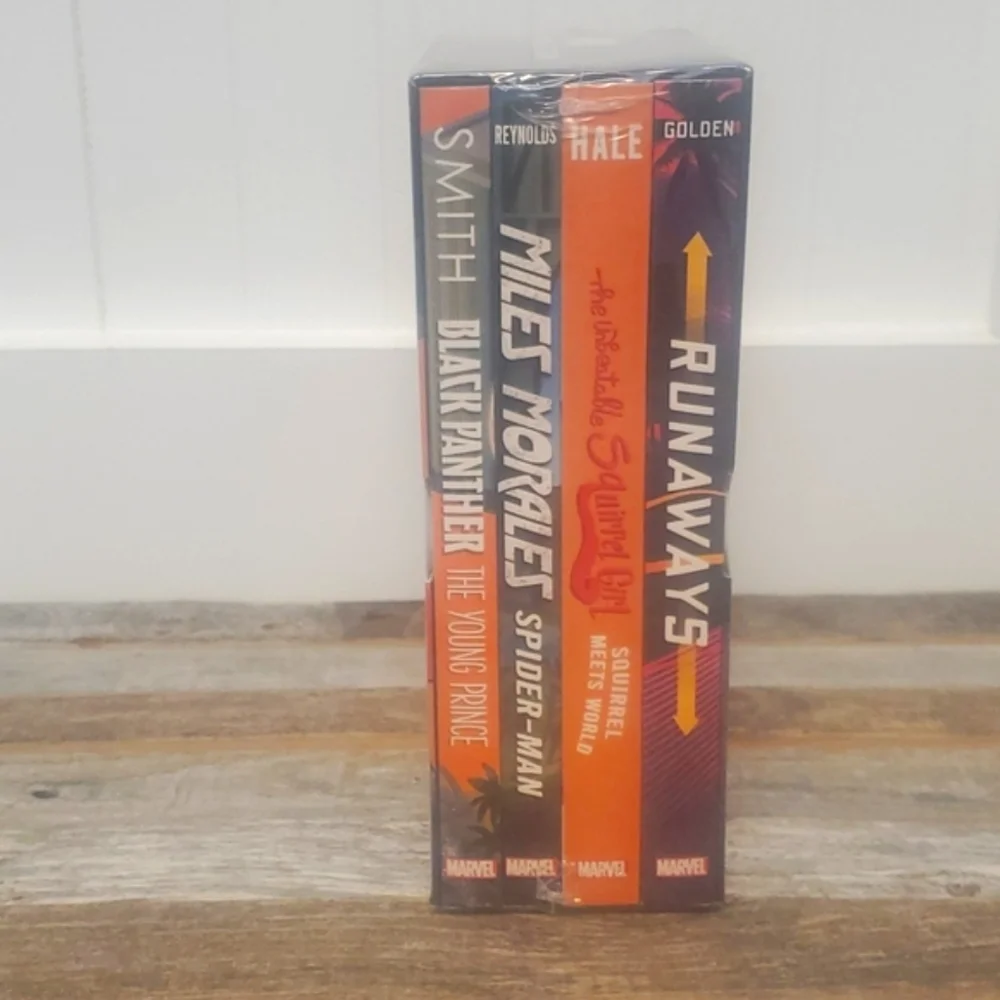 NEW Marvel hero chapter book set